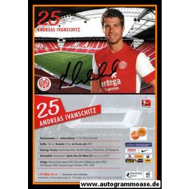 Autogramm Fussball | FSV Mainz 05 | 2011 | Andreas IVANSCHITZ