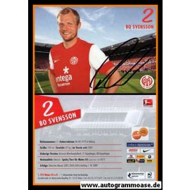 Autogramm Fussball | FSV Mainz 05 | 2011 | Bo SVENSSON