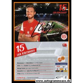 Autogramm Fussball | FSV Mainz 05 | 2011 | Jan KIRCHHOFF