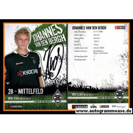 Autogramm Fussball | Borussia Mönchengladbach | 2007 | Johannes VAN DEN BERGH