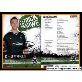 Autogramm Fussball | Borussia Mönchengladbach | 2007 | Patrick PAAUWE