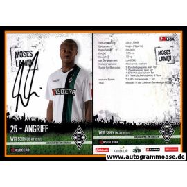Autogramm Fussball | Borussia Mönchengladbach | 2008 | Moses LAMIDI