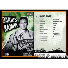 Autogramm Fussball | Borussia Mönchengladbach | 2005 | Darius KAMPA