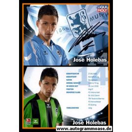 Autogramm Fussball | TSV 1860 München | 2009 | Jose HOLEBAS