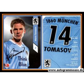 Autogramm Fussball | TSV 1860 München | 2013 | Marin TOMASOV