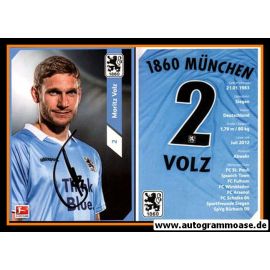 Autogramm Fussball | TSV 1860 München | 2013 | Moritz VOLZ