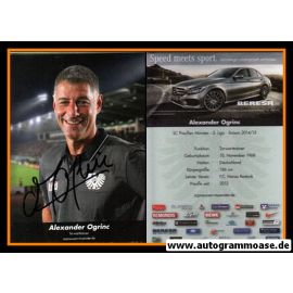 Autogramm Fussball | Preussen Münster | 2014 | Alexander OGRINC