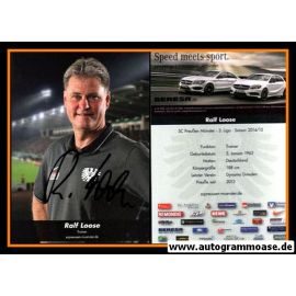 Autogramm Fussball | Preussen Münster | 2014 | Ralf LOOSE