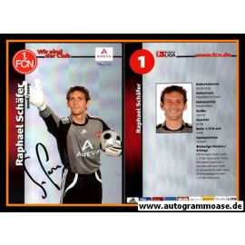 Autogramm Fussball | 1. FC Nürnberg | 2008 Ball | Raphael SCHÄFER