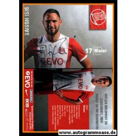 Autogramm Fussball | Kickers Offenbach | 2015 | Stefano MAIER