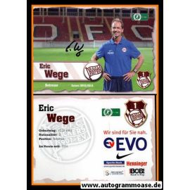 Autogramm Fussball | Kickers Offenbach | 2012 | Eric WEGE
