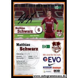 Autogramm Fussball | Kickers Offenbach | 2012 | Matthias SCHWARZ
