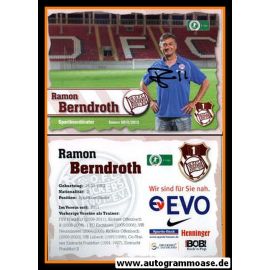 Autogramm Fussball | Kickers Offenbach | 2012 | Ramon BERNDROTH