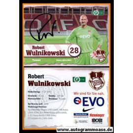 Autogramm Fussball | Kickers Offenbach | 2012 | Robert WULNIKOWSKI