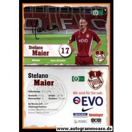 Autogramm Fussball | Kickers Offenbach | 2012 | Stefano MAIER