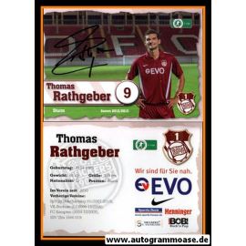 Autogramm Fussball | Kickers Offenbach | 2012 | Thomas RATHGEBER