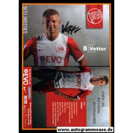 Autogramm Fussball | Kickers Offenbach | 2015 | Maik VETTER