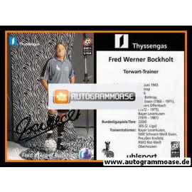 Autogramm Fussball | MSV Duisburg | 1999 | Fred Werner BOCKHOLT