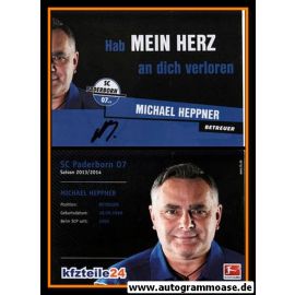 Autogramm Fussball | SC Paderborn 07 | 2013 | Michael HEPPNER