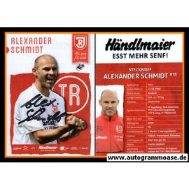 Autogramm Fussball | SSV Jahn Regensburg | 2014 | Alexander SCHMIDT