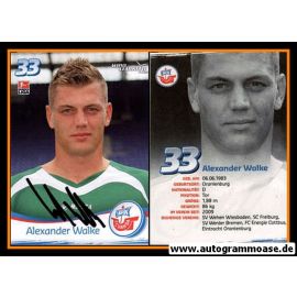 Autogramm Fussball | Hansa Rostock | 2009 | Alexander WALKE