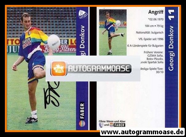 Autogramm Fussball | VfL Bochum | 1997 | Georgi DONKOV