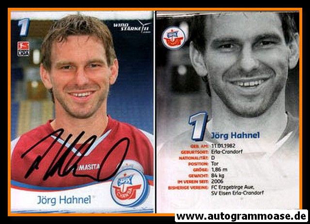 Autogramm Fussball | Hansa Rostock | 2009 | Jörg HAHNEL