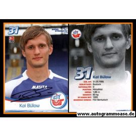 Autogramm Fussball | Hansa Rostock | 2009 | Kai BÜLOW