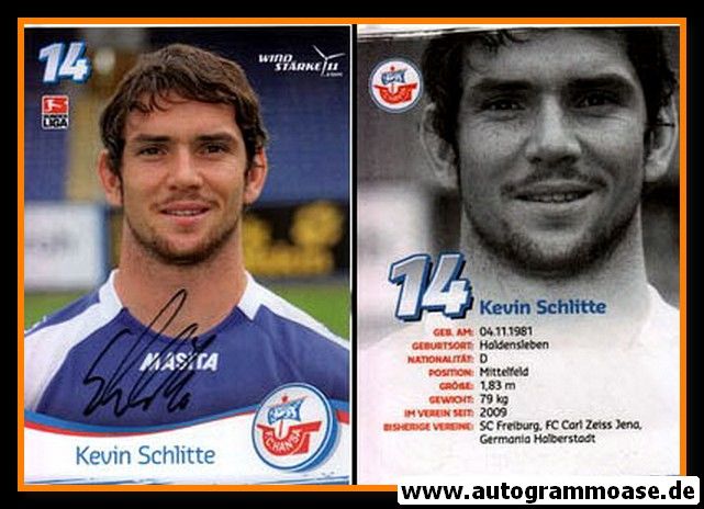 Autogramm Fussball | Hansa Rostock | 2009 | Kevin SCHLITTE