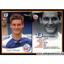 Autogramm Fussball | Hansa Rostock | 2009 | Mario FILLINGER