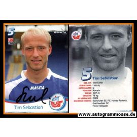 Autogramm Fussball | Hansa Rostock | 2009 | Tim SEBASTIAN