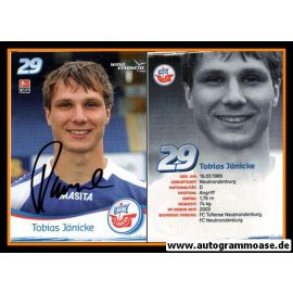 Autogramm Fussball | Hansa Rostock | 2009 | Tobias JÄNICKE