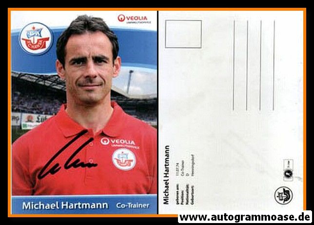 Autogramm Fussball | Hansa Rostock | 2010 | Michael HARTMANN