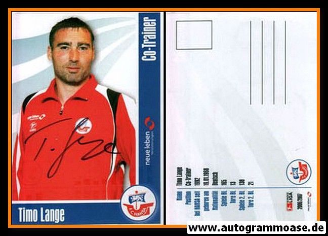 Autogramm Fussball | Hansa Rostock | 2006 | Timo LANGE