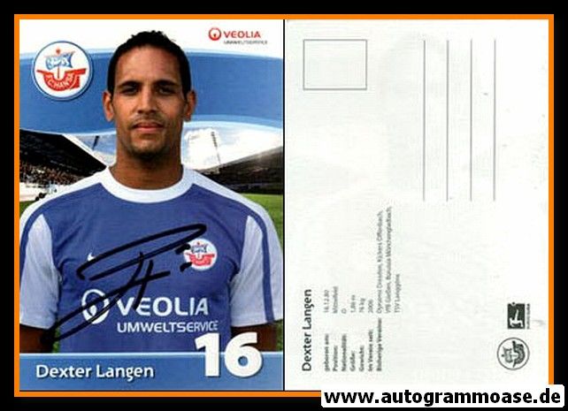 Autogramm Fussball | Hansa Rostock | 2011 | Dexter LANGEN
