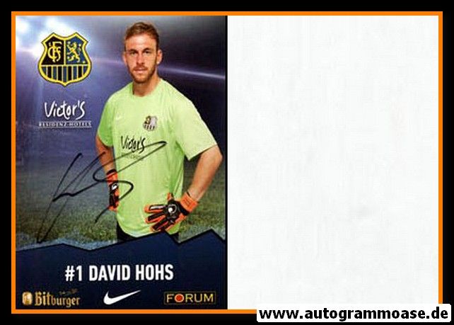 Autogramm Fussball | 1. FC Saarbrücken | 2015 | David HOHS