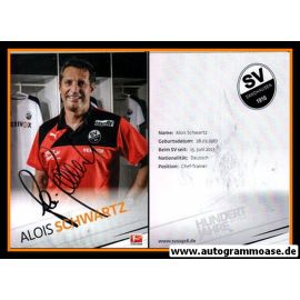 Autogramm Fussball | SV Sandhausen | 2015 | Alois SCHWARTZ