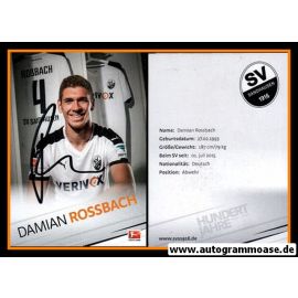 Autogramm Fussball | SV Sandhausen | 2015 | Damian ROSSBACH