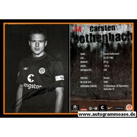 Autogramm Fussball | FC St. Pauli | 2008 | Carsten ROTHENBACH