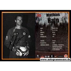 Autogramm Fussball | FC St. Pauli | 2008 | Mathias HAIN