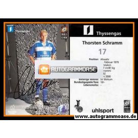 Autogramm Fussball | MSV Duisburg | 1999 | Thorsten SCHRAMM
