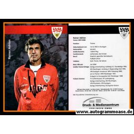 Autogramm Fussball | VfB Stuttgart II | 2007 | Rainer ADRION