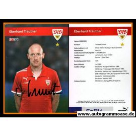 Autogramm Fussball | VfB Stuttgart | 2008 | Eberhard TRAUTNER