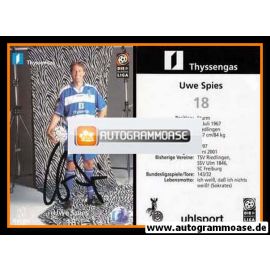Autogramm Fussball | MSV Duisburg | 1999 | Uwe SPIES