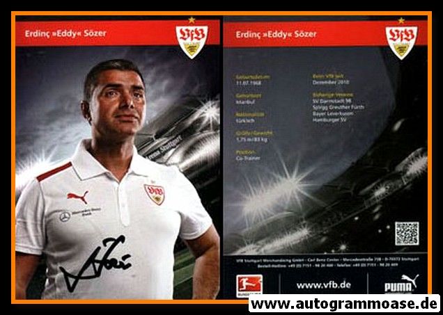 Autogramm Fussball | VfB Stuttgart | 2012 | Eddy SÖZER