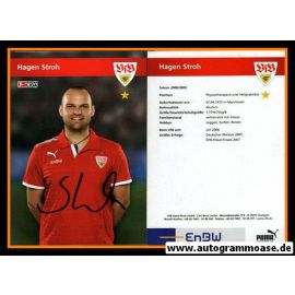 Autogramm Fussball | VfB Stuttgart | 2008 | Hagen STROH