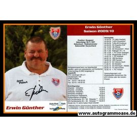 Autogramm Fussball | KFC Uerdingen 05 | 2009 | Erwin GÜNTHER