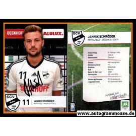 Autogramm Fussball | SC Verl | 2013 | Jannik SCHRÖDER