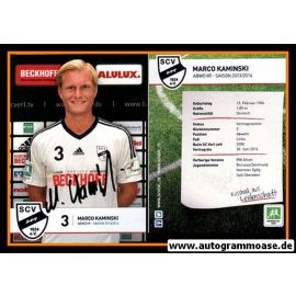 Autogramm Fussball | SC Verl | 2013 | Marco KAMINSKI