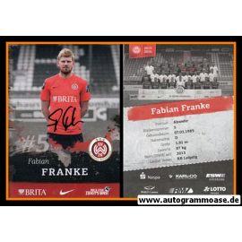 Autogramm Fussball | SV Wehen Wiesbaden | 2015 | Fabian FRANKE